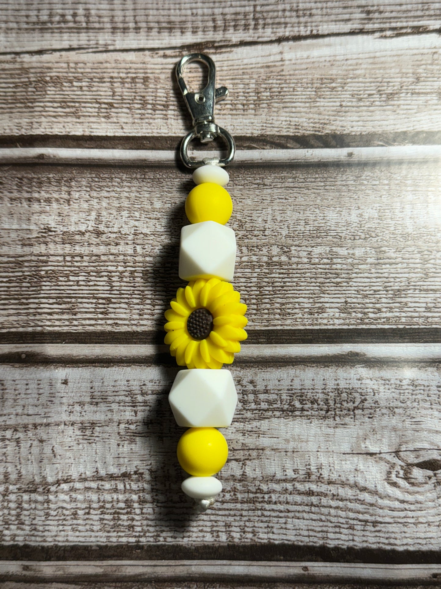 Sunflower Keychain
