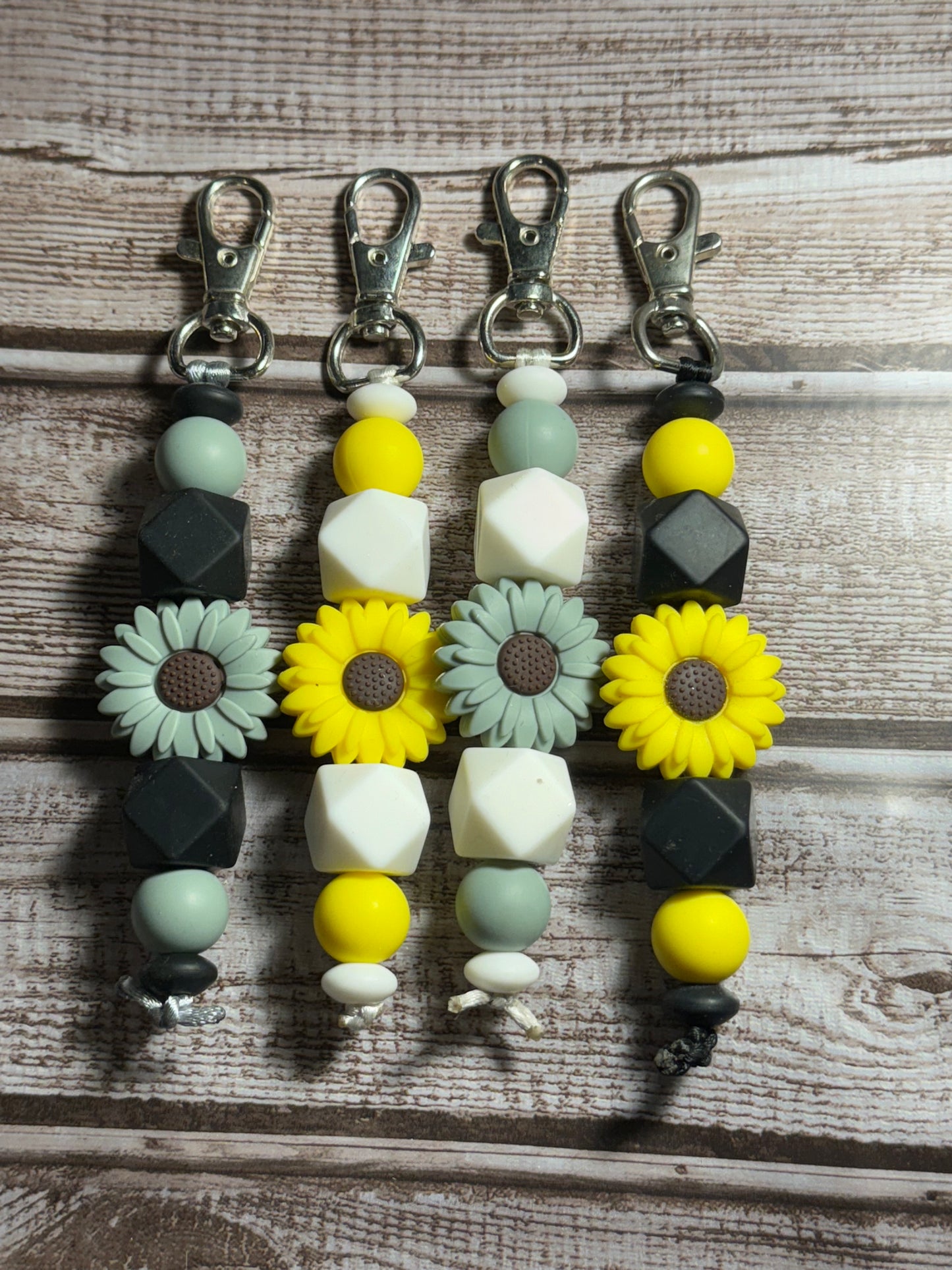 Sunflower Keychain