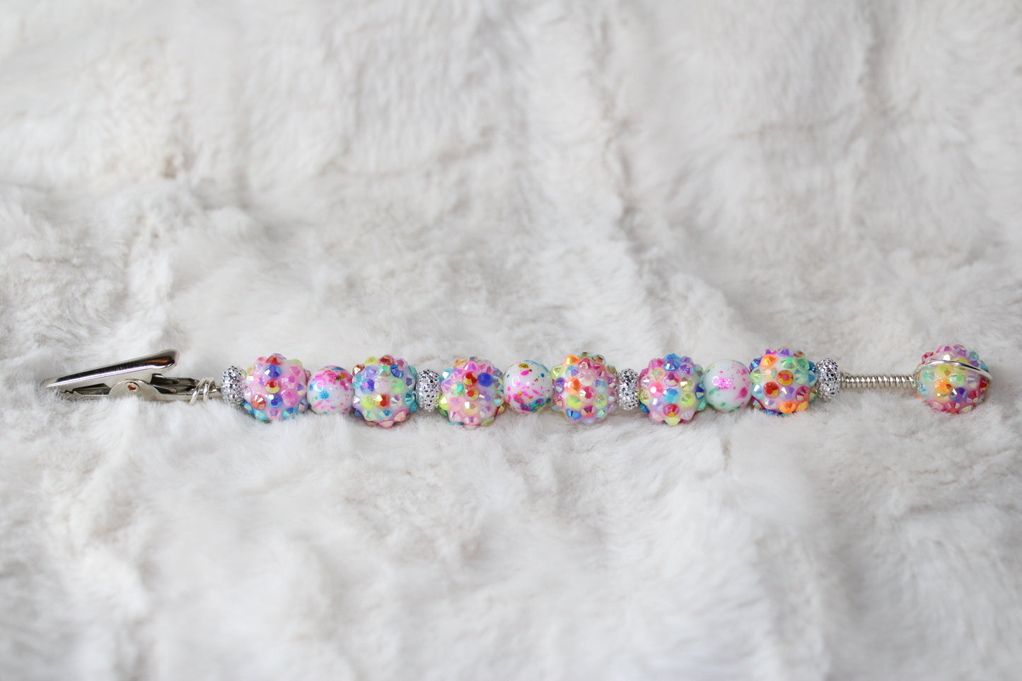 Multi Party Beaded Roach Clip