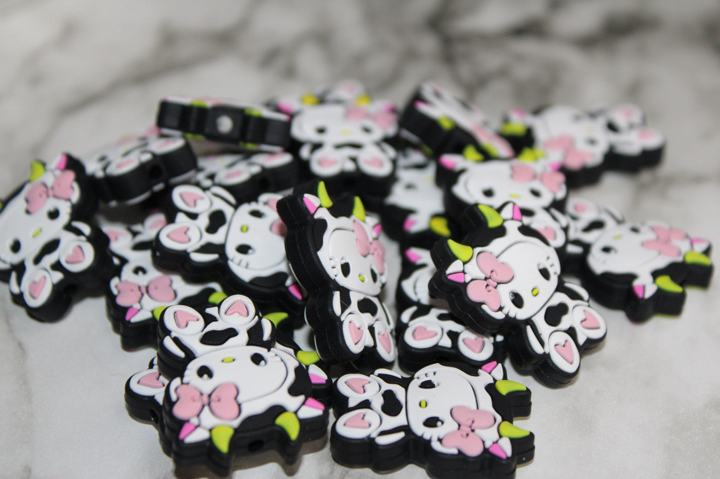Hello Kitty Cow Focal Bead HK