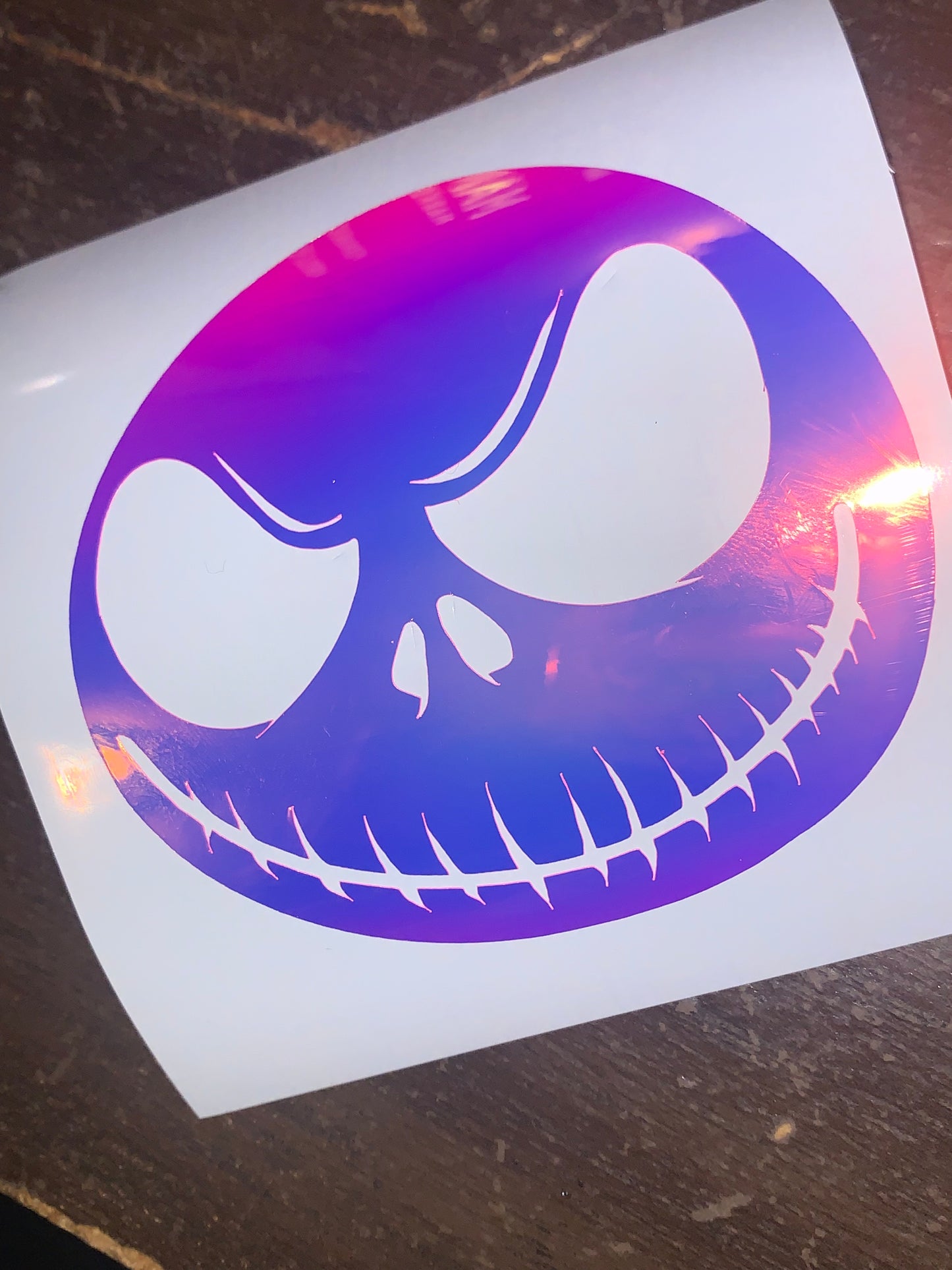 Jack nightmare sticker car vinyl decal