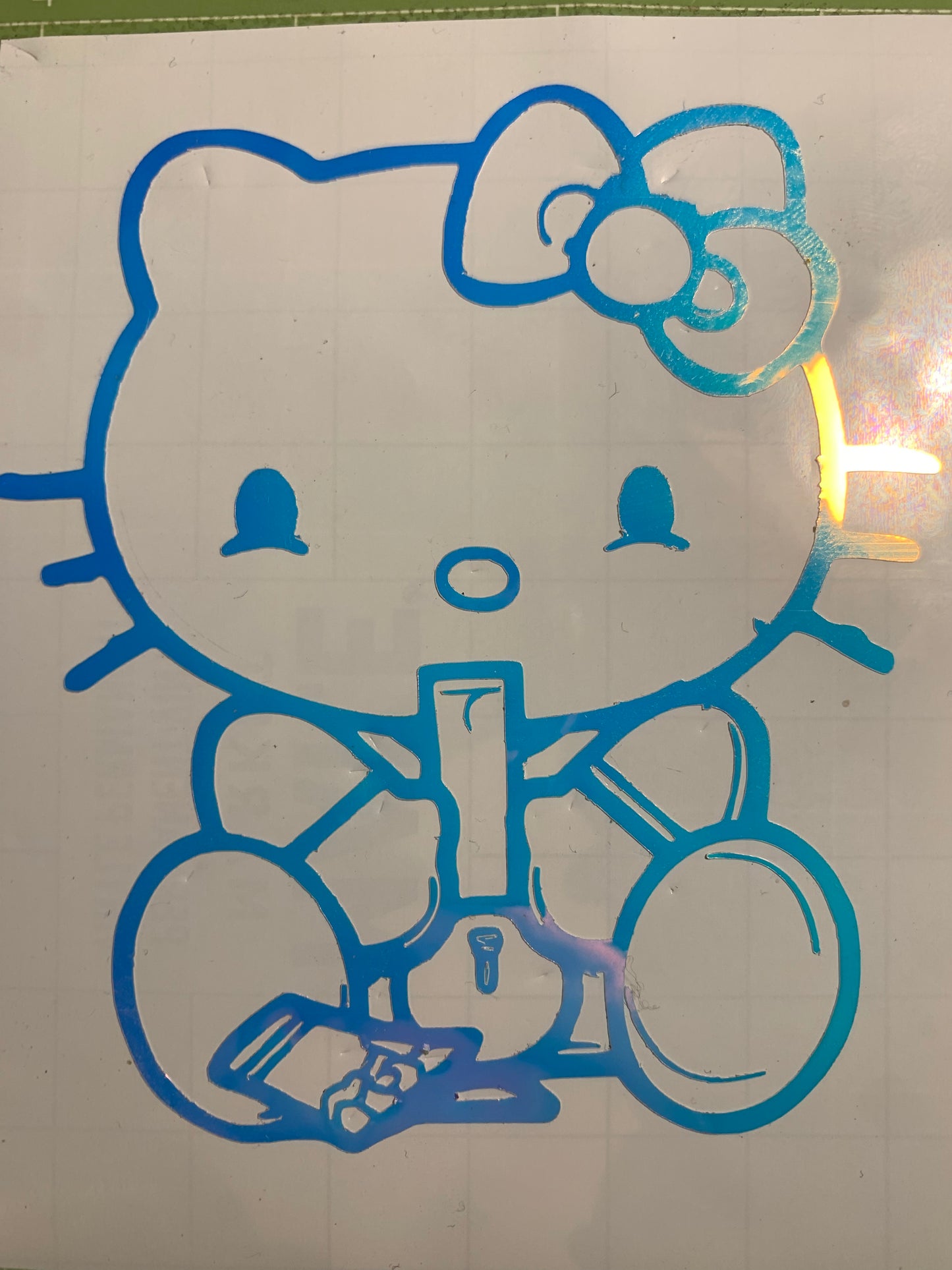 Smoking Hello Kitty Vinyl Decal