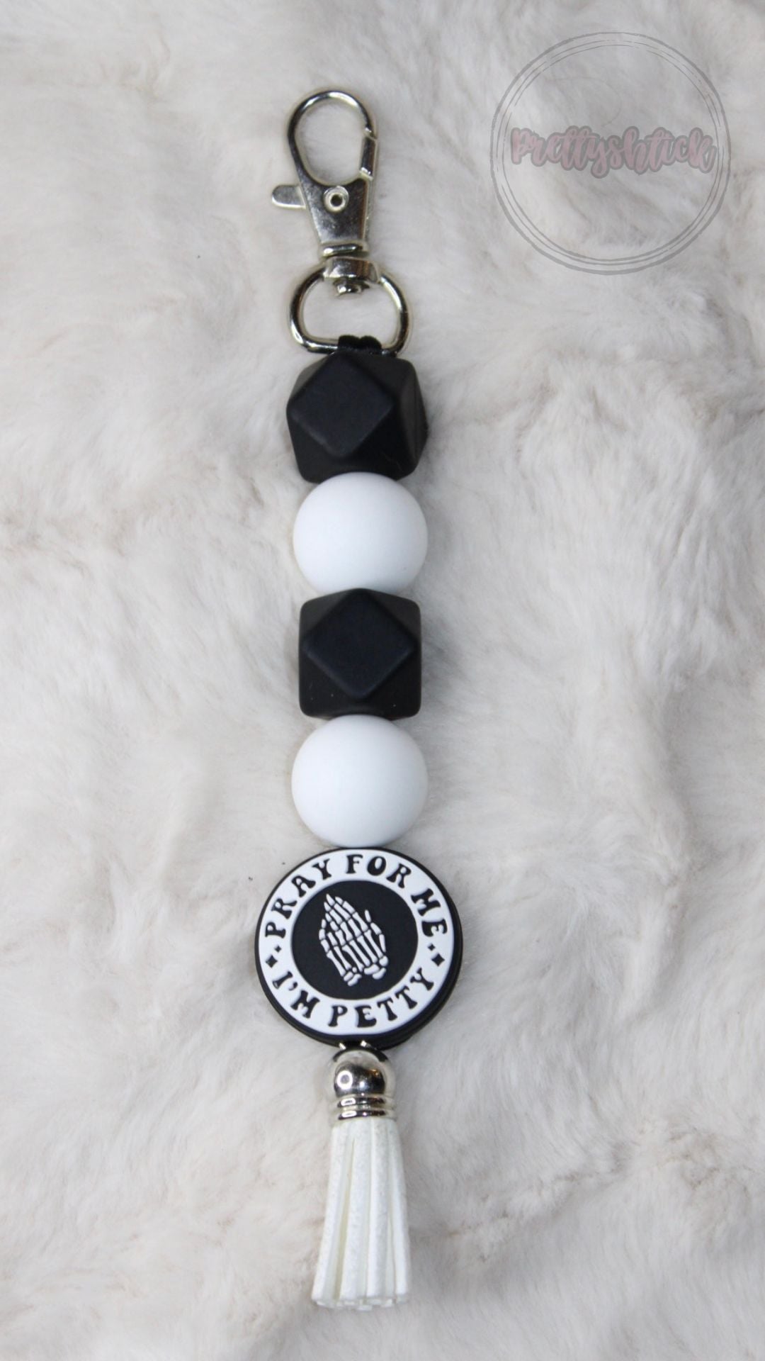 Pray for me, I’m Petty Keychain