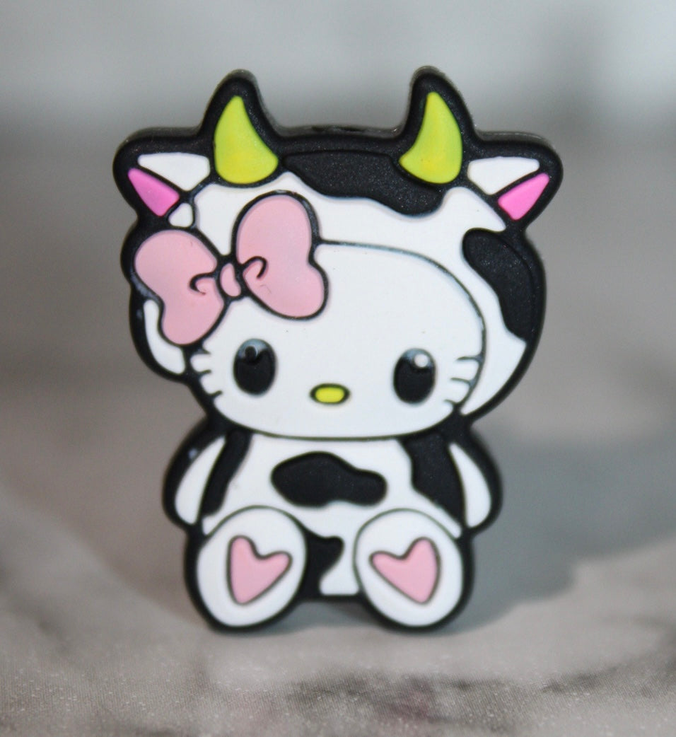 Hello Kitty Cow Focal Bead HK