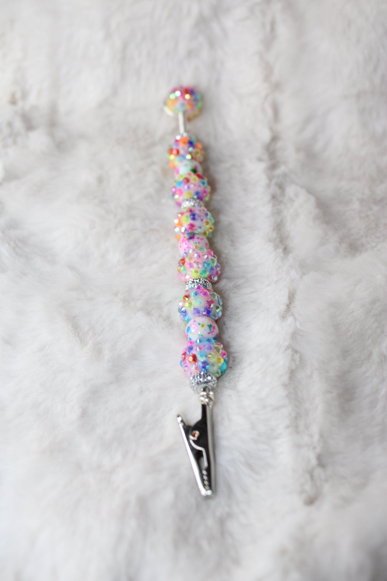 Multi Party Beaded Roach Clip