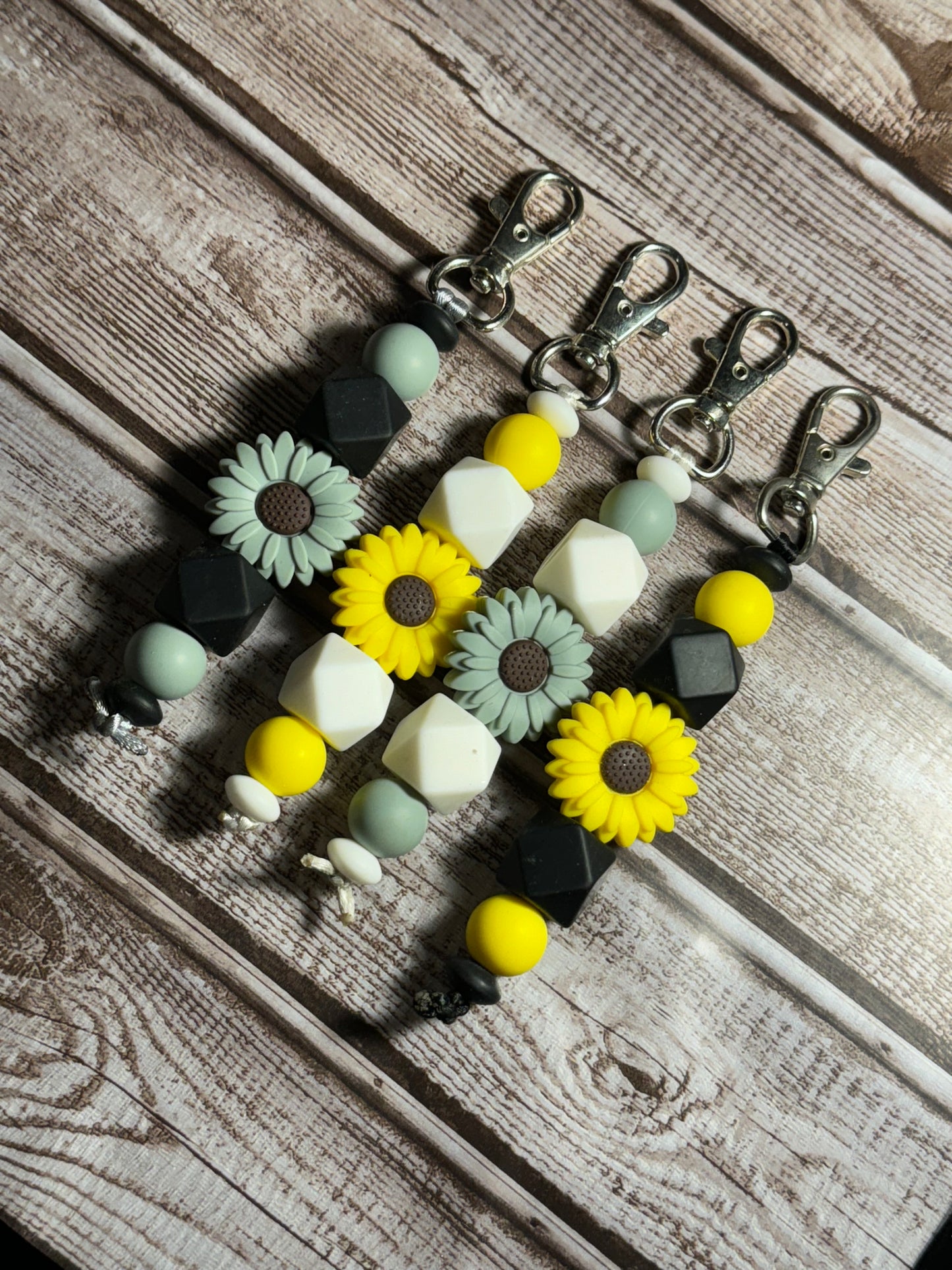Sunflower Keychain