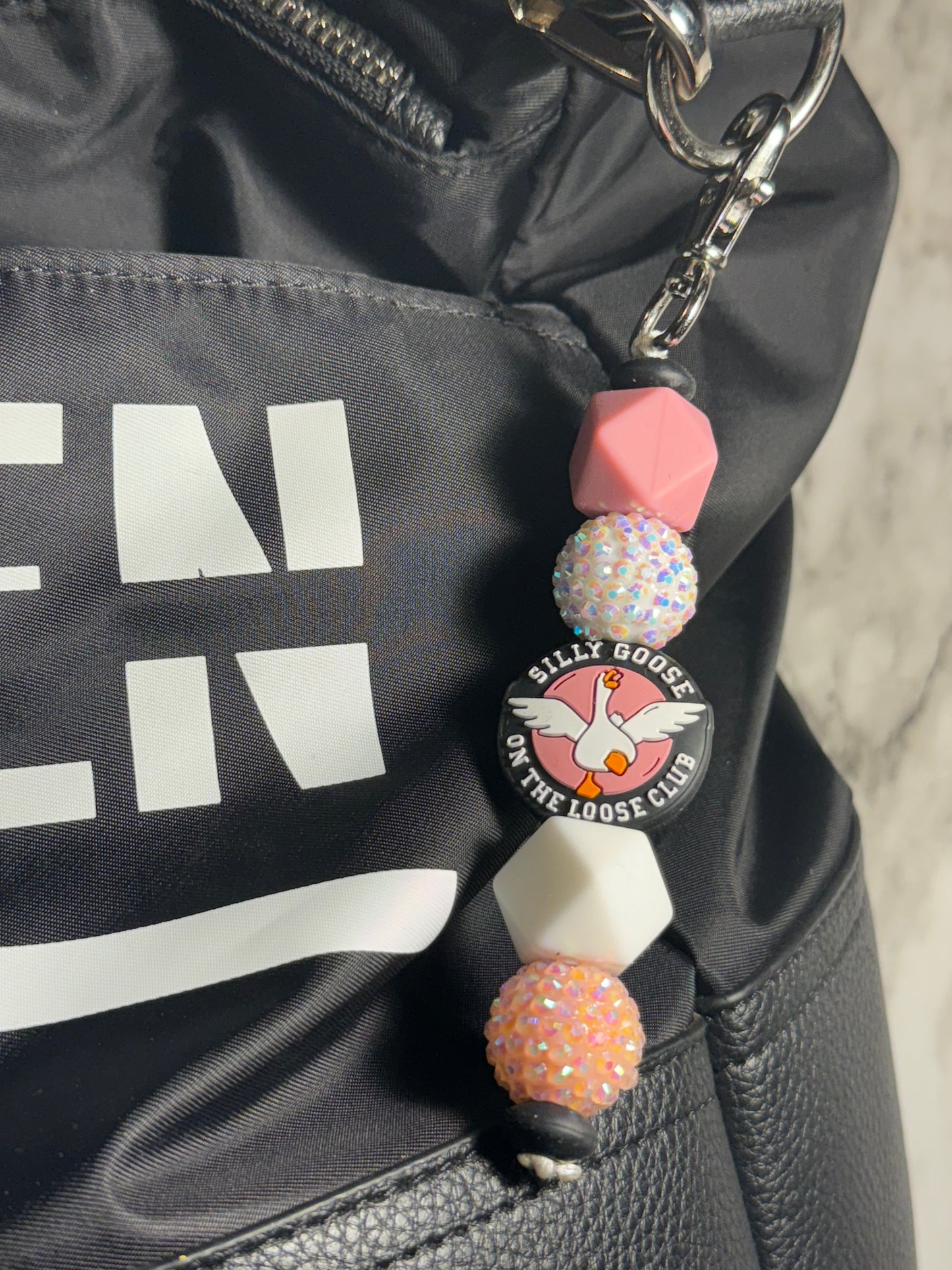 Silly Goose Club Keychain