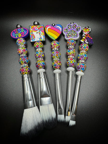 Lisa Frank Inspired Make up BrushSet