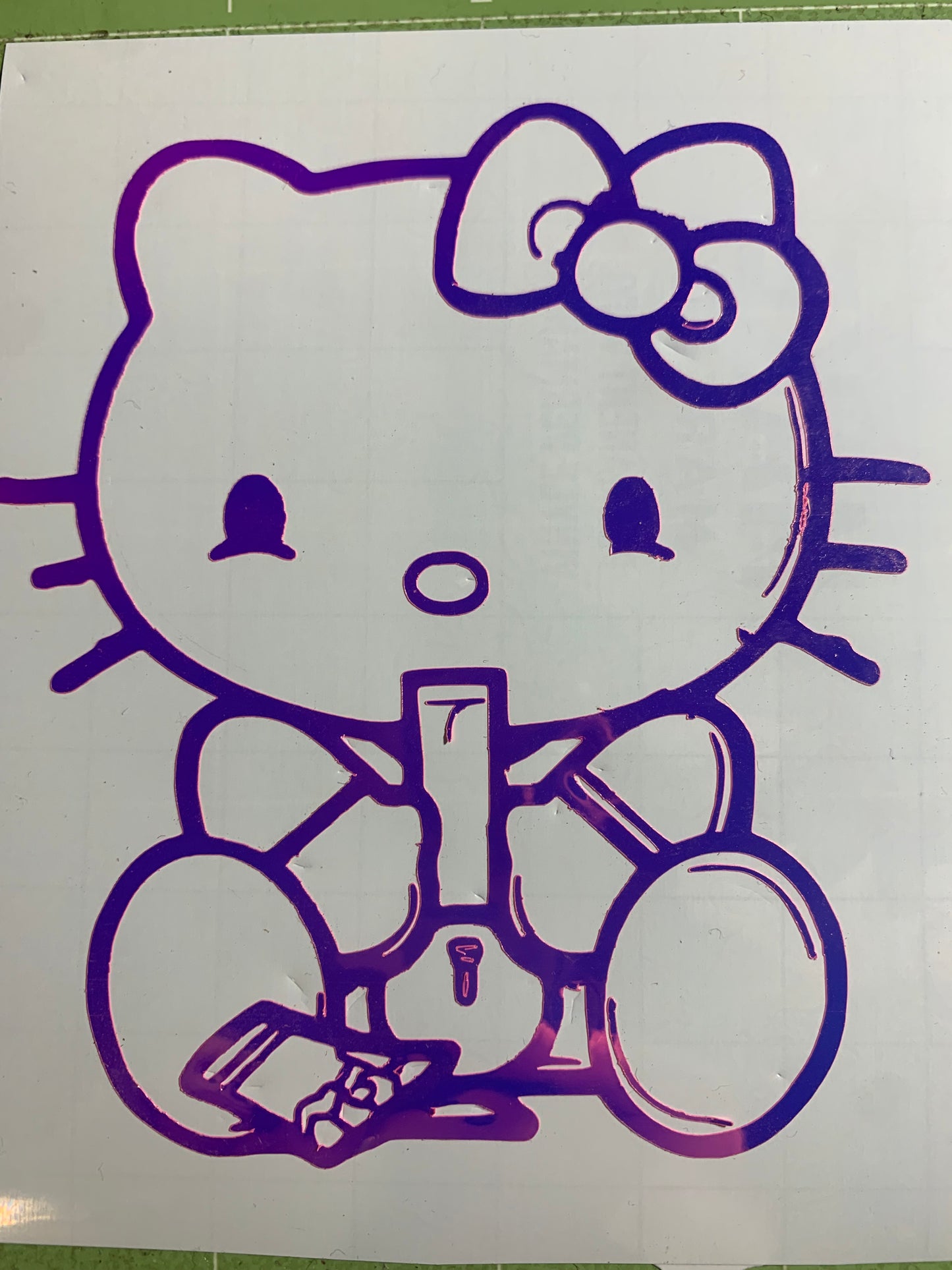 Smoking Hello Kitty Vinyl Decal